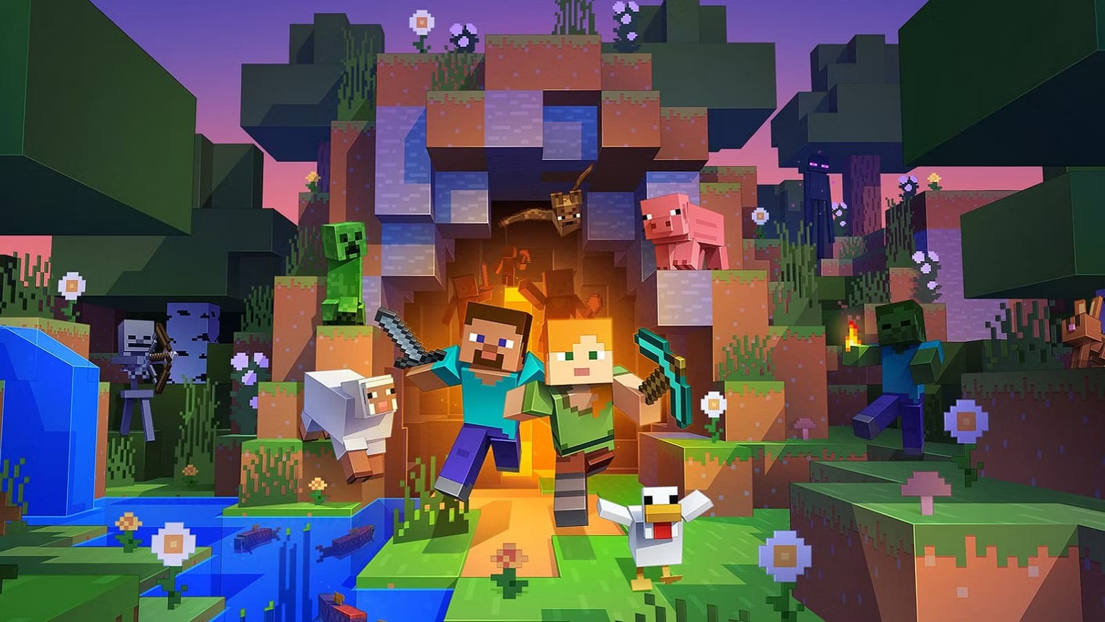 Minecraft: Bedrock game artwork